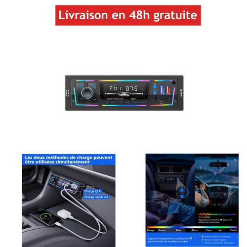 Autoradio bluetooth rds - bluetooth,