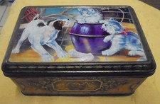 ANCIENNE BOITE  EN TOLE A