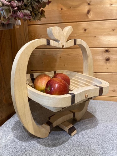 Dessous plat pomme en bois - de,
