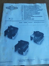 MANUEL D'UTILISATION MOTEUR BRIGGS & STRATTON MOD 120000 QUANTUM 600/625/650/675