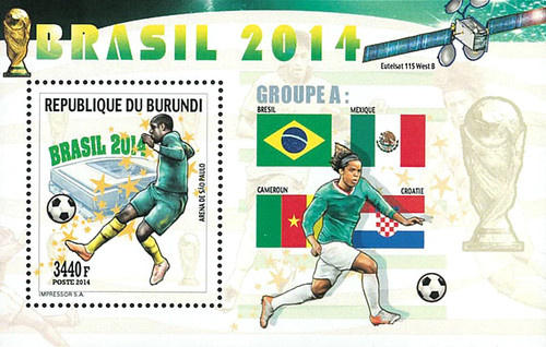 Stamps burundi 2014 perf - stamps,