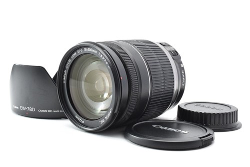 Objectif canon 18 200mm - objectif,