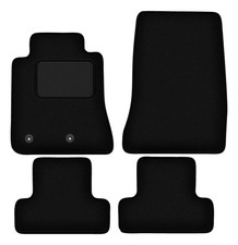 Tapis de sol en velours noir