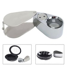 Loupe 40x-25 Oeil Verre Bijoux LED Lumière Loupe Haute Qualité Pièces