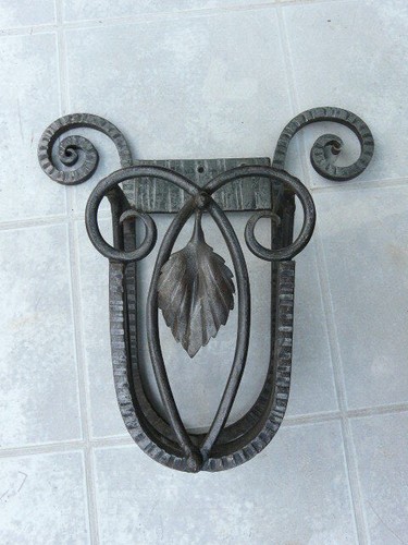 Ancien porte brosse mural - brosse,