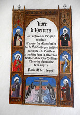Livre d' Heures ou Offices 