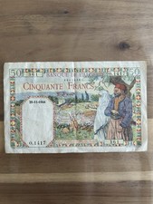 Billet 50 Francs Banque De L