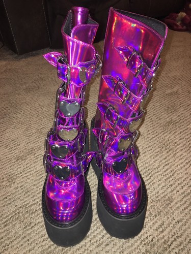 Gothic platform boots demonia - gothic,