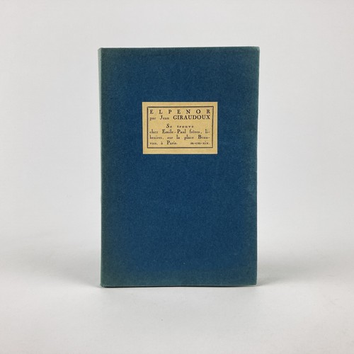 Jean giraudoux elpénor - jean,