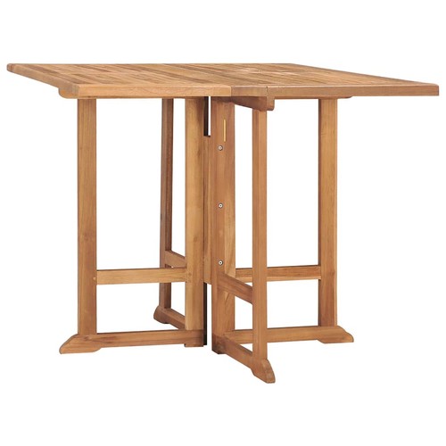 Bois teck solide table - bois,