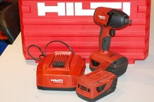Hilti-SIW22T- A Boulonneuse à Batterie + 2 x 8 Ah Batterie+Chargeur+Valise Haut