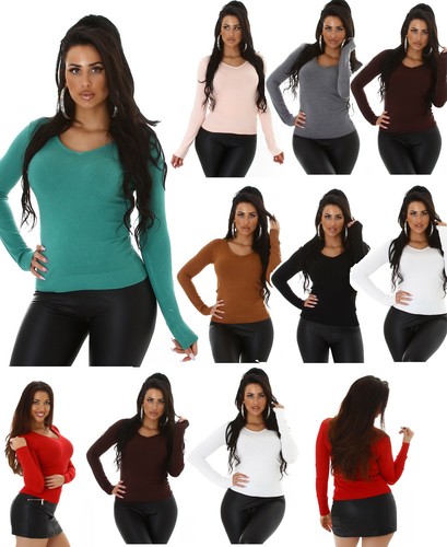 Pull femme basic col - pull, À
