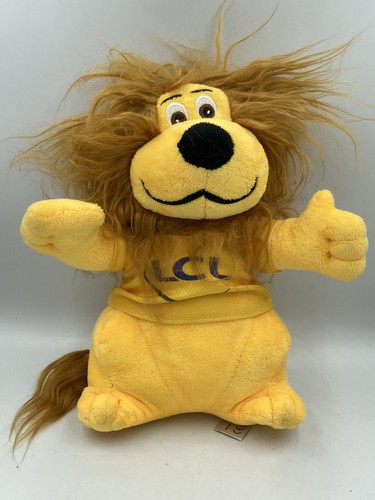 Peluche lion mascotte lcl tour - peluche,