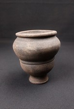 Petite urne - Poterie Gallo-Romaine "TERRA NIGRA"  - Beaurainville - France