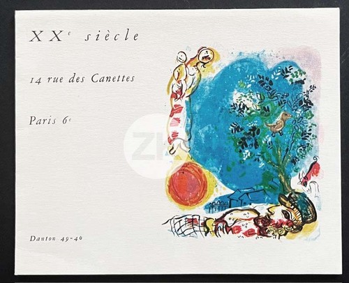 Marc chagall revue xxe - revue, siècle