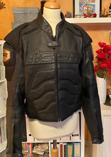 Blouson cuir noir moto homme ICON