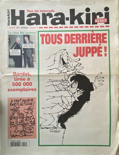 Hara kiri hebdo numero - hara,