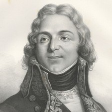 Henri Grévedon Pierre Riel de Beurnonville Lithographie In-folio originale XIXe