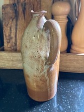 Bouteille à anse en grés