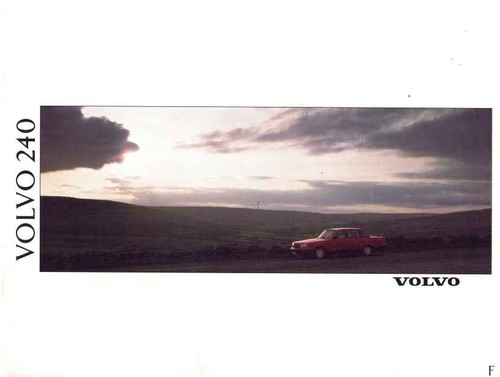 Catalogue brochure volvo - brochure, 240