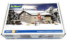 Kibri HO 38811 kit auberge de montagne chalet Suisse NEUF boîte jamais ouvert