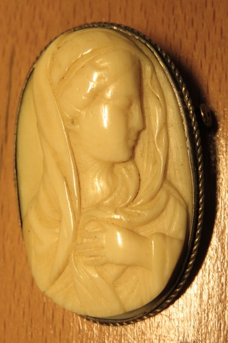 Broche ancienne camée gravé - camÉe,