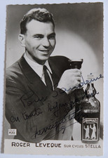 CP ROGER LEVEQUE AUTOGRAPHE