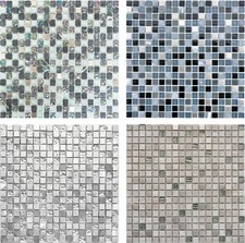 Acier inox mosaïque - pâte, de