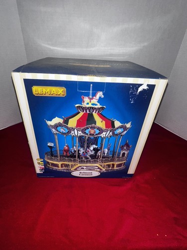 Lemax belmont carousel 2004 - belmont,
