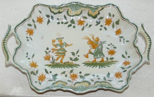Moustiers plat decoratif - moustiers,