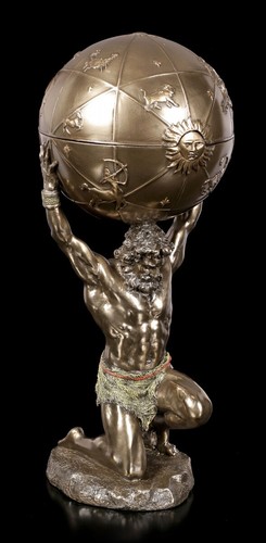 Atlas figurine ours die - figurine, welt