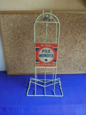 PILE WONDER - Ancien Présentoir de comptoir - Tole lithographiée