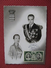 ++"1021" CPA   PRINCE RAINIER ET GRACE KELLY .CARTE POSTALE