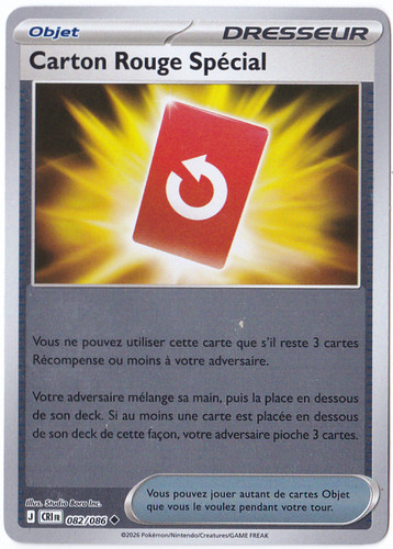 Carton rouge spécial 86 - carton,