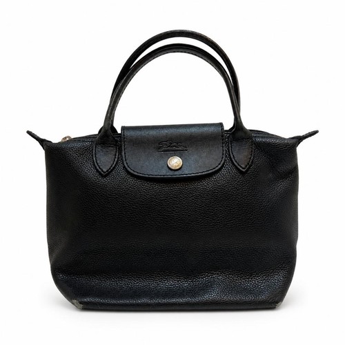 Longchamp pliage cuir - le,