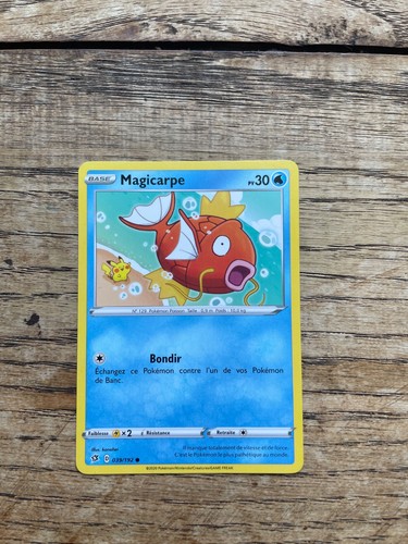 Carte pokemon magicarpe - carte,