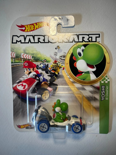 Hot wheels mario kart - kart, yoshi