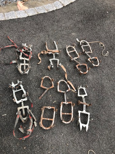 Lot ancien crampon - crampon, alpiniste