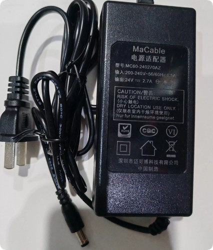 Pour macable mc60 240270az 24v - macable, mc60-240270az