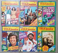 Lot TELE JUNIOR- Numéros 10 16 22 23 Mensuels 34 37 - Goldorak Albator Star Wars