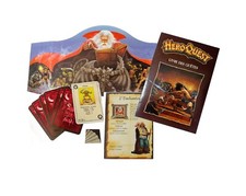 Jeu Hero Quest MB Pièces Détachées Cartes notice portes tiles jetons original