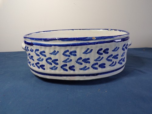Jardiniere faience rouen ou - jardiniere,