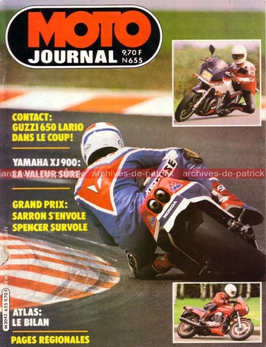 Moto journal 655 essai - journal,