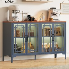Lighted buffet sideboard - lighted,