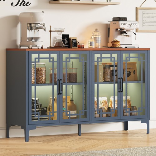 Lighted buffet sideboard - lighted,