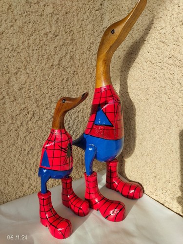 Bali wood canard - wood, bois
