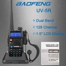 talkie-walkie numérique Baofeng UV-5R Crypté 128 Canaux Talkie-Walkie Numérique