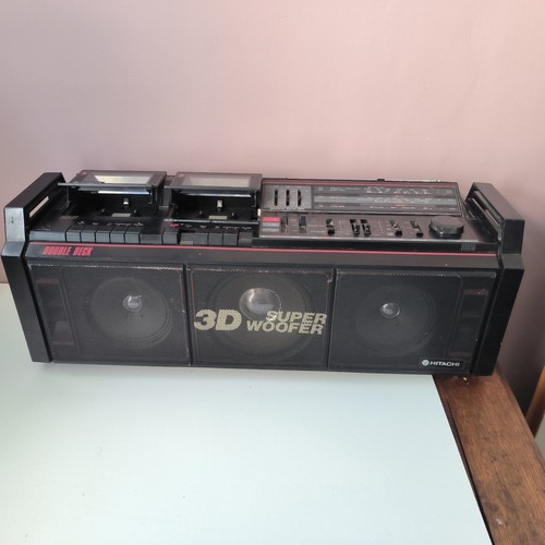 Hitachi trk 3d8e boombox - trk-3d8e,