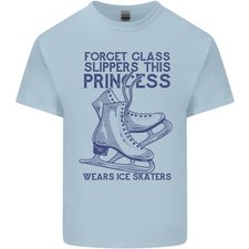 Ce T-Shirt Enfant De Patinage Avec Des Patins À Glace De Princesse