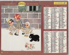 Calendrier Almanach 2000 de La Poste Ptt - Haute-Saône 70 & ter. De Belfort 90